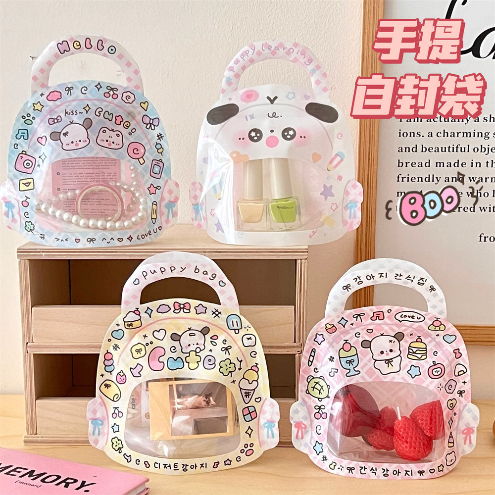 cartoon decorated self-seal bag