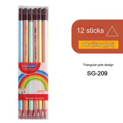 12-Pack Premium HB Pencils with Erasers - Perfect for Students and Artists