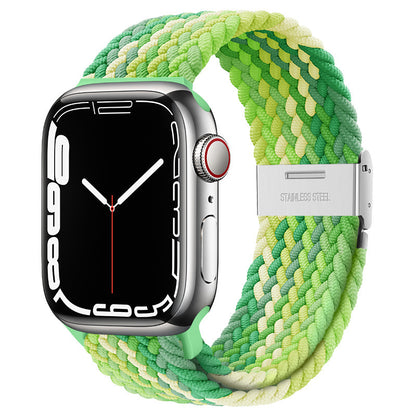 Premium Nylon Woven Strap for Apple Watch - Fits All Series and Sizes - Adjustable Buckle - Stylish and Durable