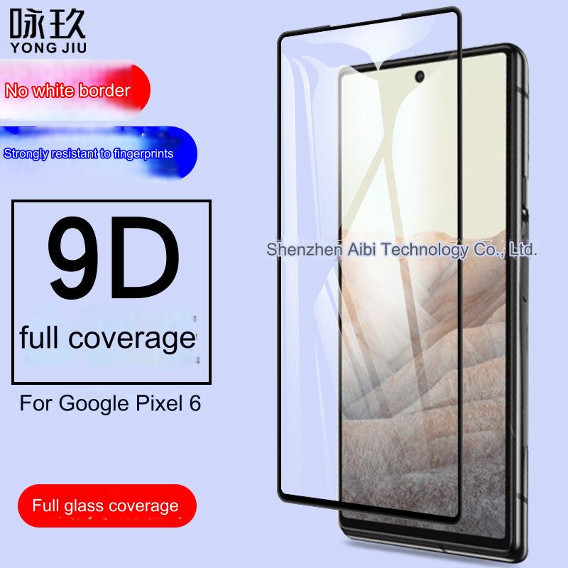 Premium Tempered Glass Screen Protector for Google Pixel 7 and Pixel 6 - Anti-Fingerprint, Full Coverage