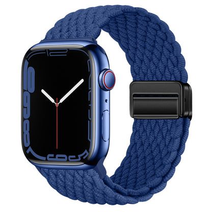 Stylish Nylon Woven Magnetic Apple Watch Band - Compatible with All Series