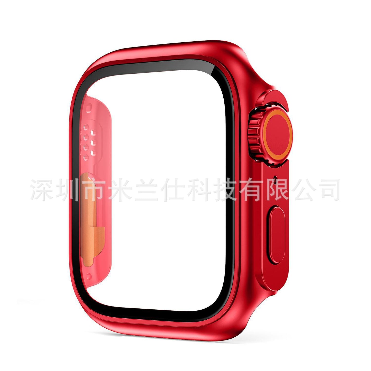 Premium Protective Case for Apple Watch Ultra 2 - 49mm, Durable PC Shell Cover with Tempered Glass