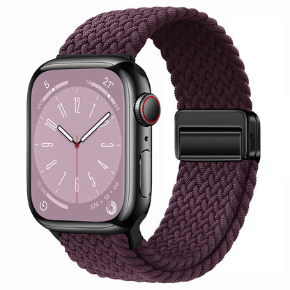 Stylish Nylon Woven Magnetic Apple Watch Band - Compatible with All Series