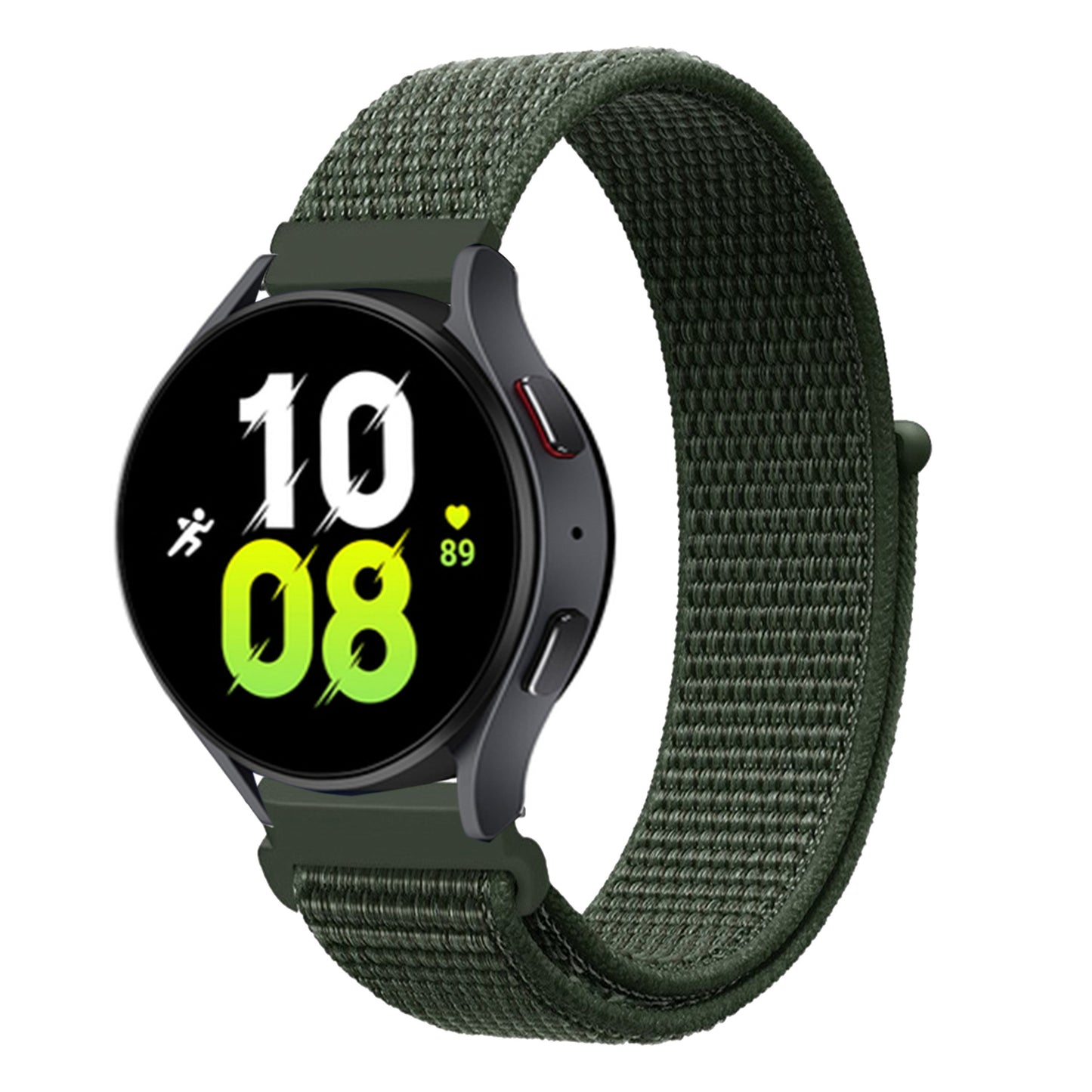 High-Quality 20/22mm Nylon Sport Watch Bands for Huawei GT4 & Samsung Galaxy Watch | Hook and Loop Design