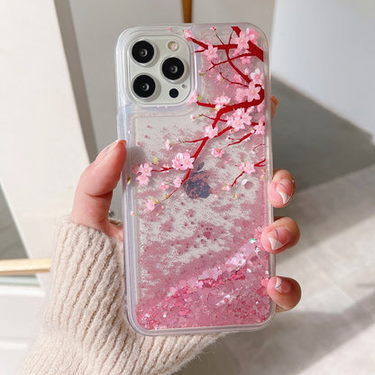 pink blossom phone case