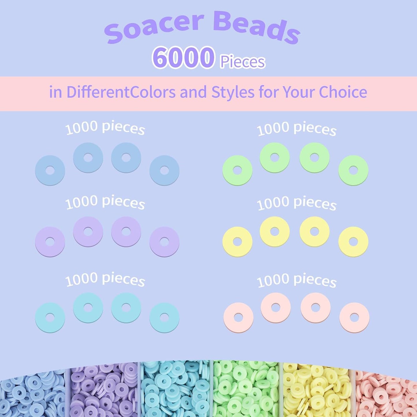 do-it-yourself colorful bead kit