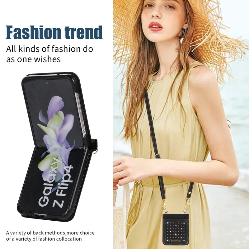 Stylish Flip Case for Samsung Z Flip6/5/4 | Shockproof & Durable with Card Slot