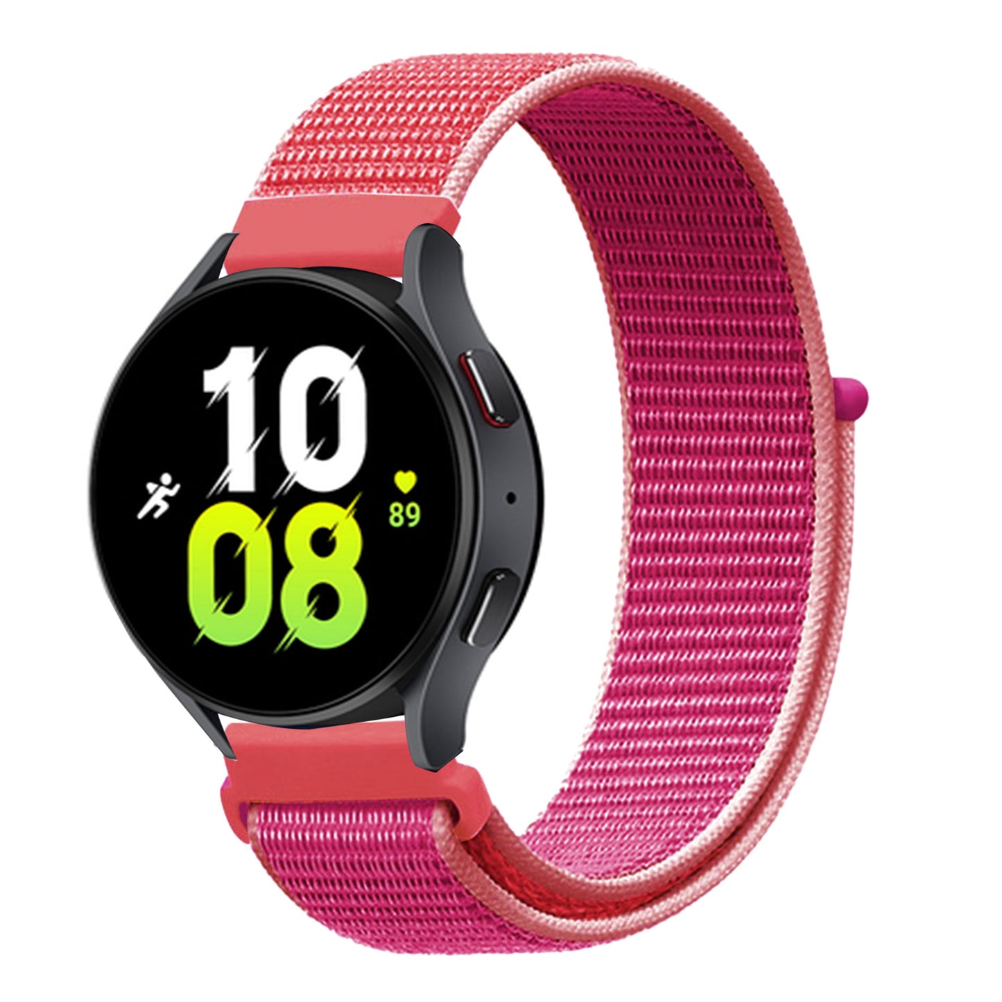 High-Quality 20/22mm Nylon Sport Watch Bands for Huawei GT4 & Samsung Galaxy Watch | Hook and Loop Design