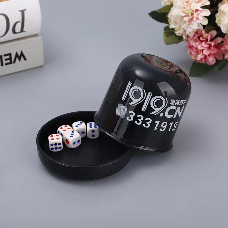 Multicolor Dice Cups