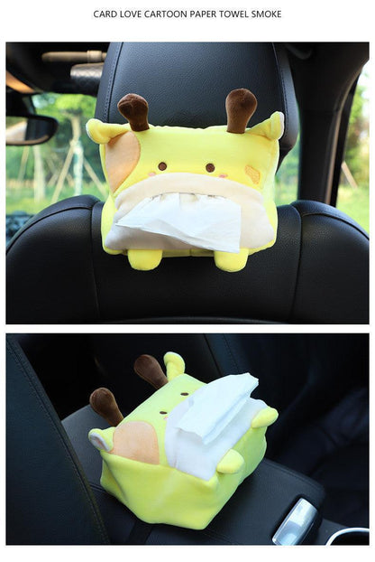 unicorn car tissue box holder