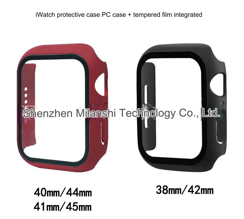 Premium Apple Watch Case with Tempered Glass for Series 1-9 & Ultra - 45mm, 41mm, 49mm Sizes