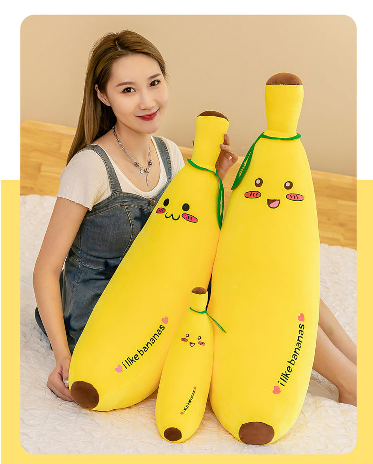 soft banana plush toy