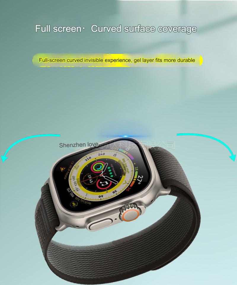 Apple Watch Ultra 49mm Privacy Screen Protector - Anti-Fingerprint Tempered Glass Film