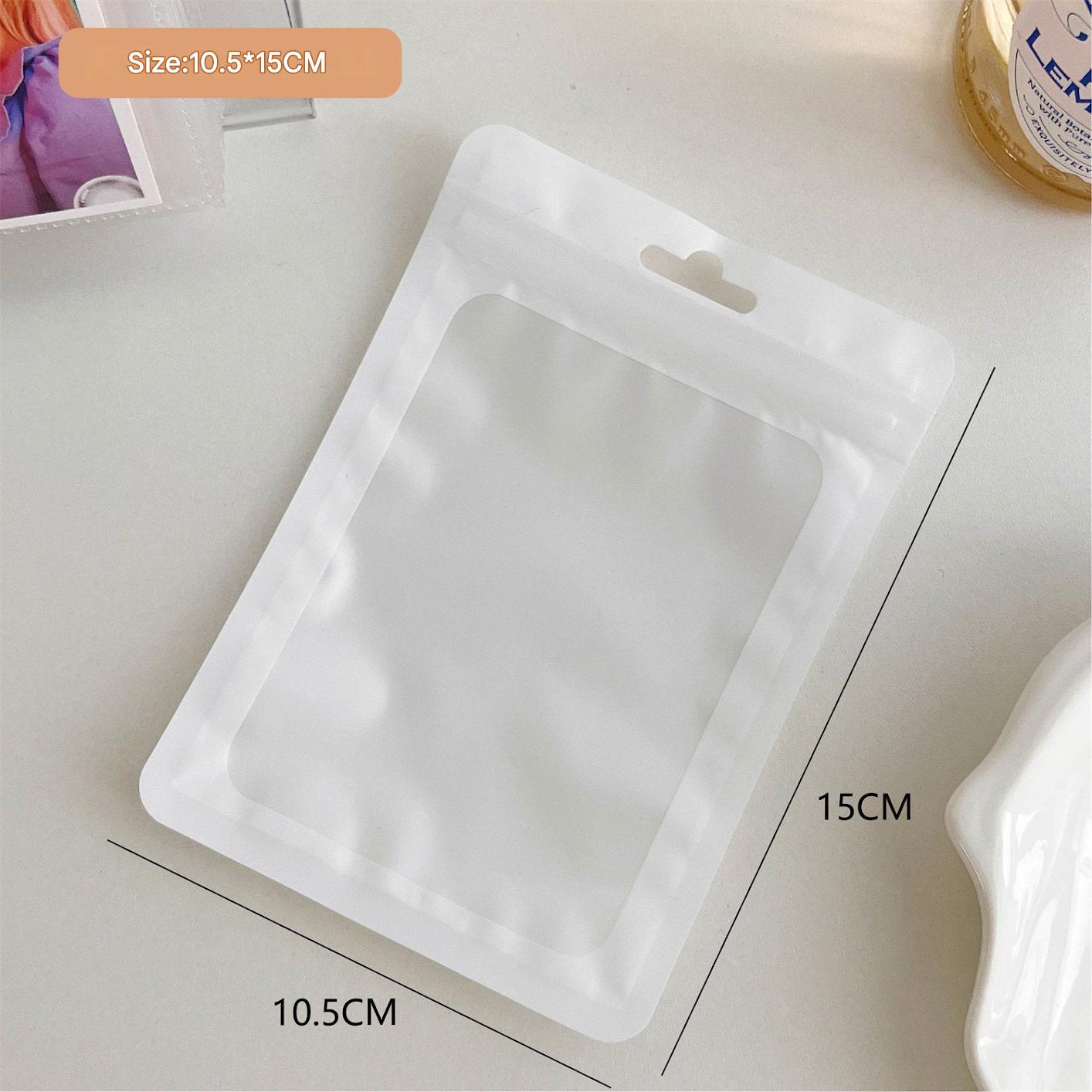 resealable mylar bag for cosmetics