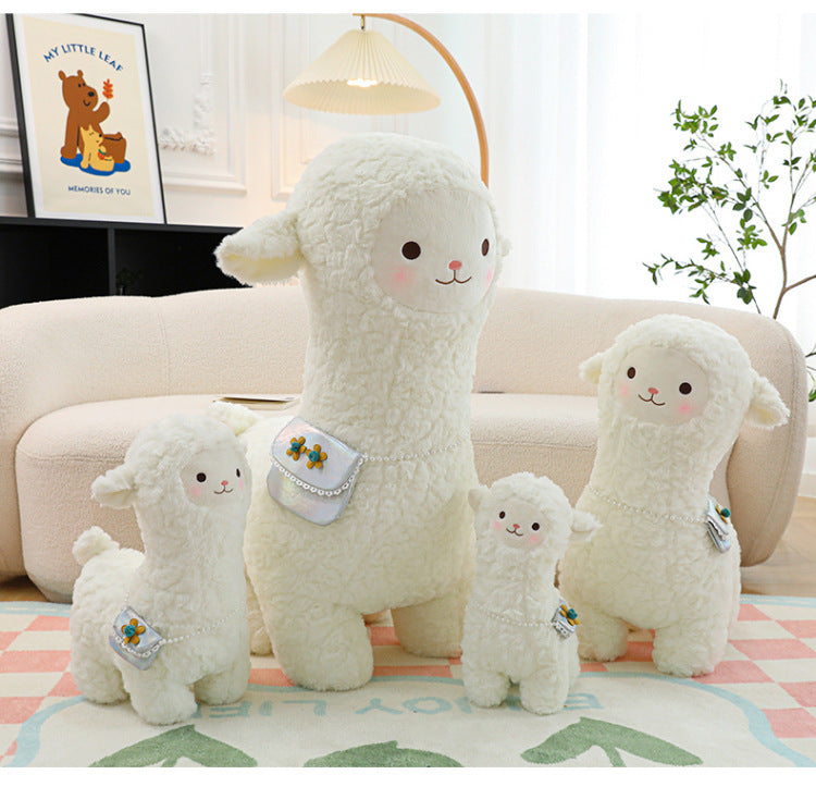 cartoon alpaca plush