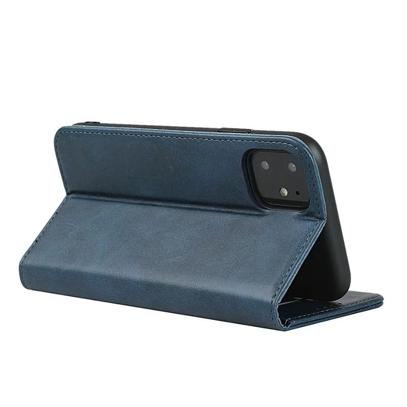 elegant leather wallet case