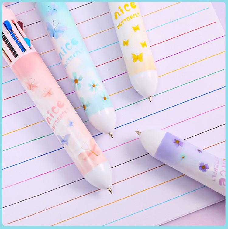 Collection of multicolor Butterfly Ballpoint Pens image