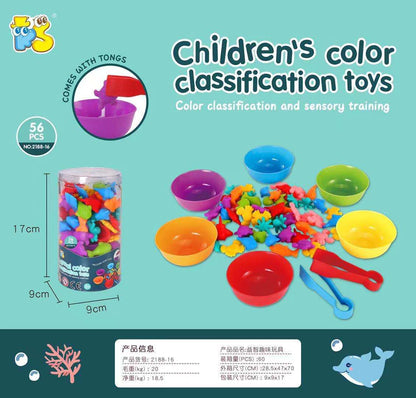 rainbow counting toy