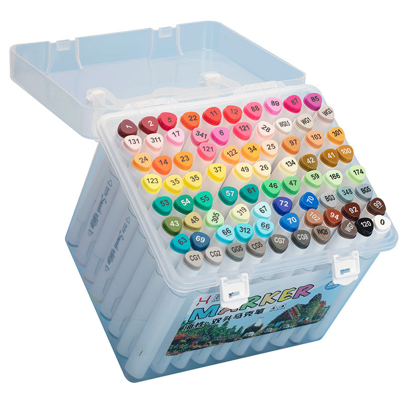 colorful drawing tools