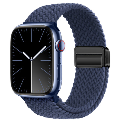 Stylish Nylon Woven Magnetic Apple Watch Band - Compatible with All Series