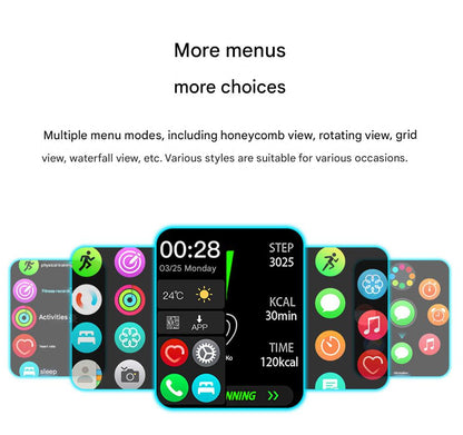 Stylish silicone smartwatch on wrist
