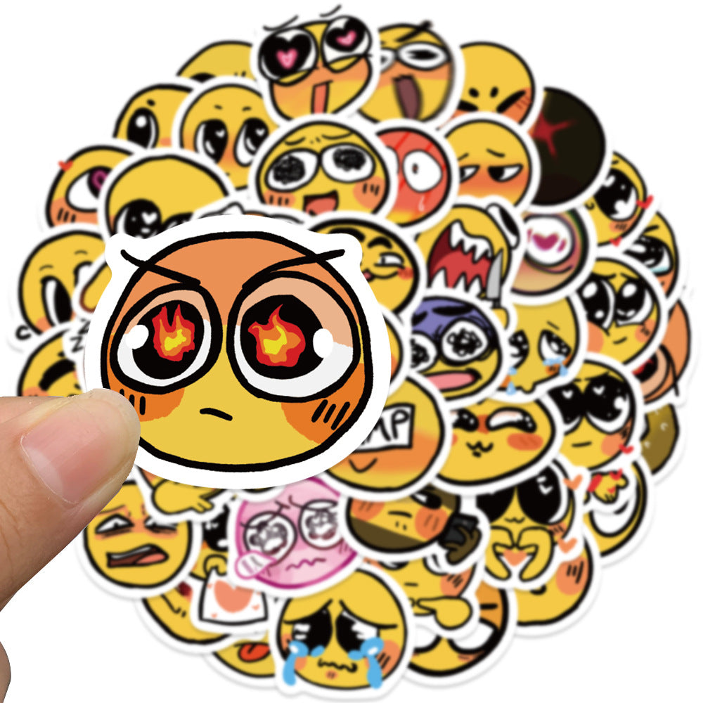 funny expression sticker