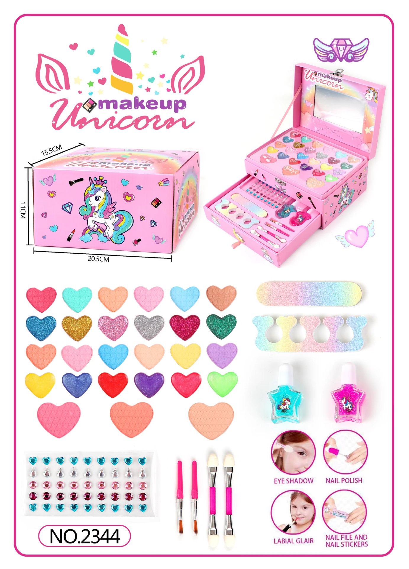 organizer drawer makeup playset