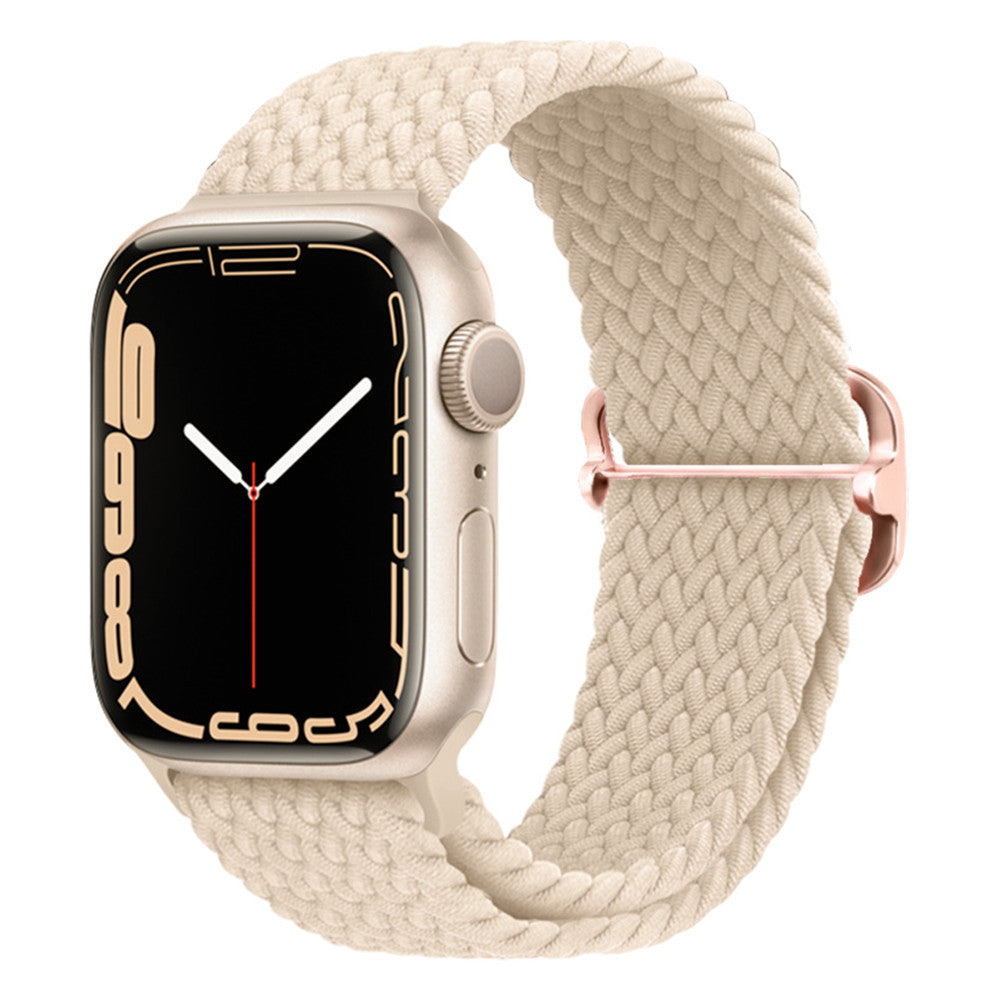 Premium Nylon Woven Watch Band for Apple Watch Series 4, 5, 6, 7, 8, SE, Ultra - Adjustable, Sporty Design