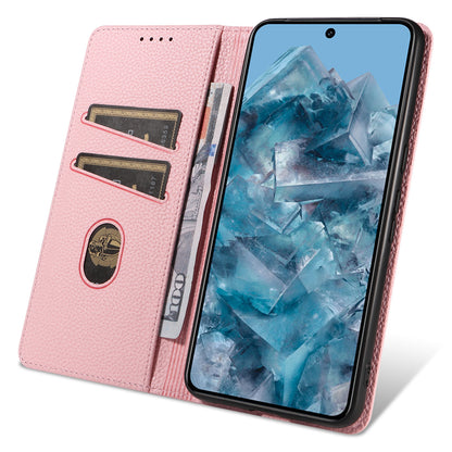 Premium RFID Leather Flip Phone Case for Google Pixel 9 5G | Slim and Stylish Shockproof Wallet Protection