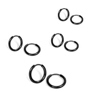 Line Diameter 2.0*6*8*10*12 Black Four Pairs Set