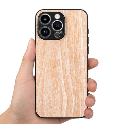 Stylish Wood Grain iPhone & Samsung Case - Durable, Lightweight, and Anti-Fingerprint Protection