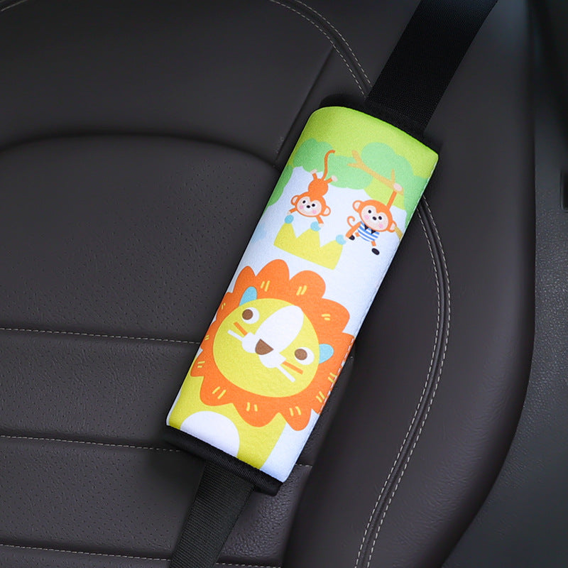 animal party car seat belt cushion