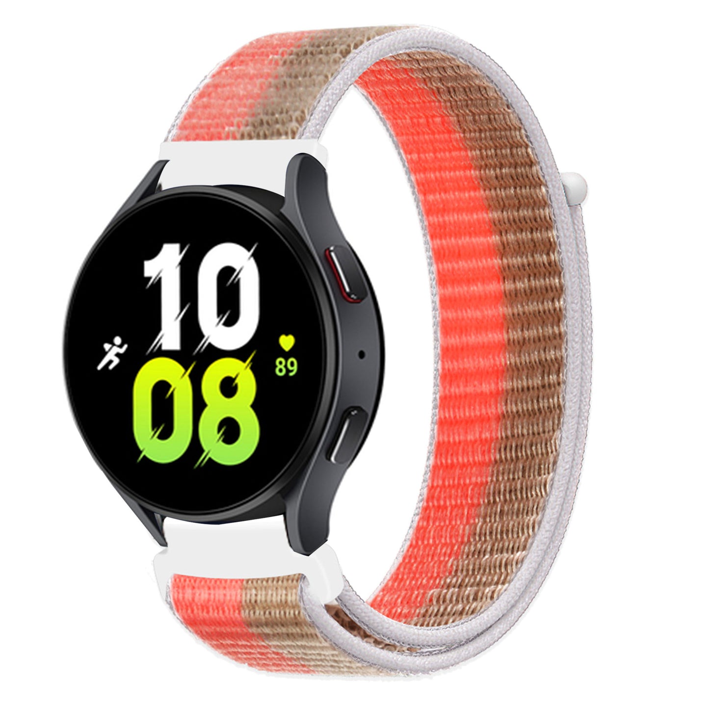 High-Quality 20/22mm Nylon Sport Watch Bands for Huawei GT4 & Samsung Galaxy Watch | Hook and Loop Design