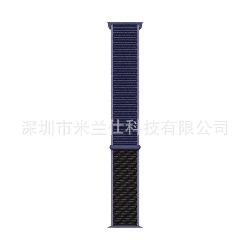 Nylon Sports Band for Apple Watch Series 1-9 & Ultra - Adjustable & Breathable with Velcro Closure