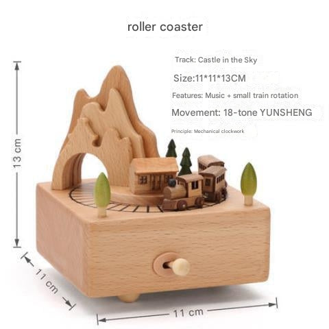 wooden music box