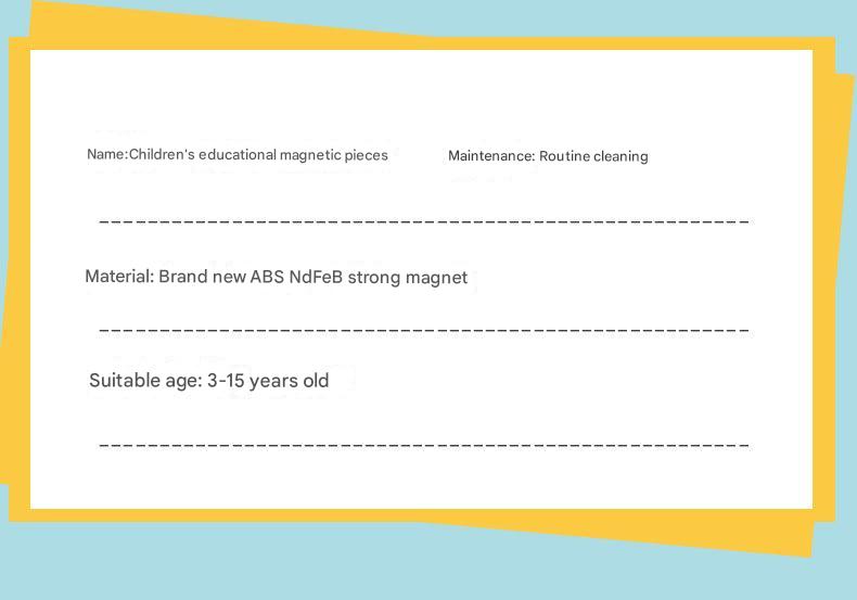 educational magnetic blocks