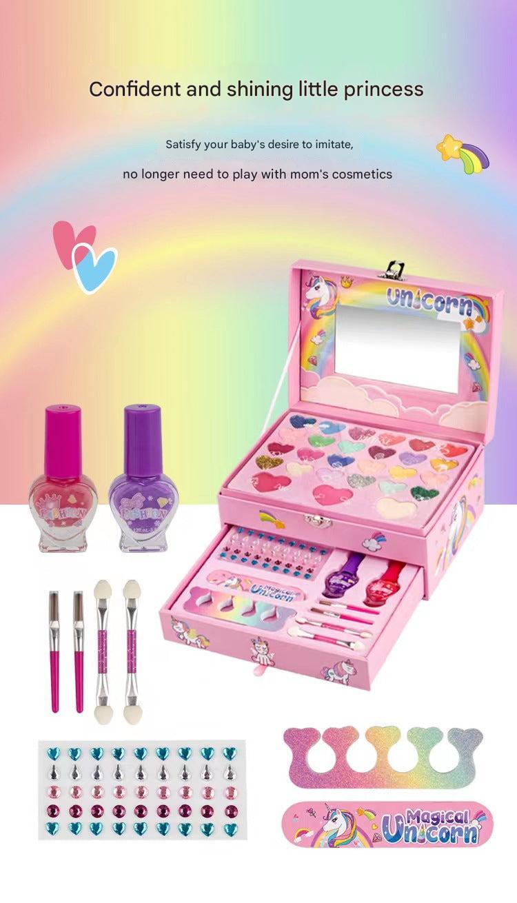 childrens lipstick eye shadow set