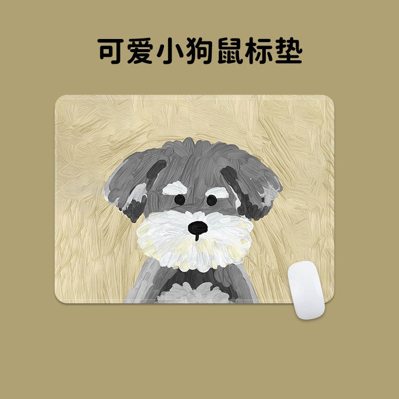 Cute Cartoon Animal Desk Mouse Pad - Soft Non-Slip Gaming Mat for Home & Office