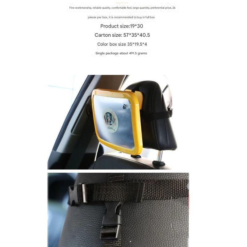 Easy-to-install baby mirror for car backseat