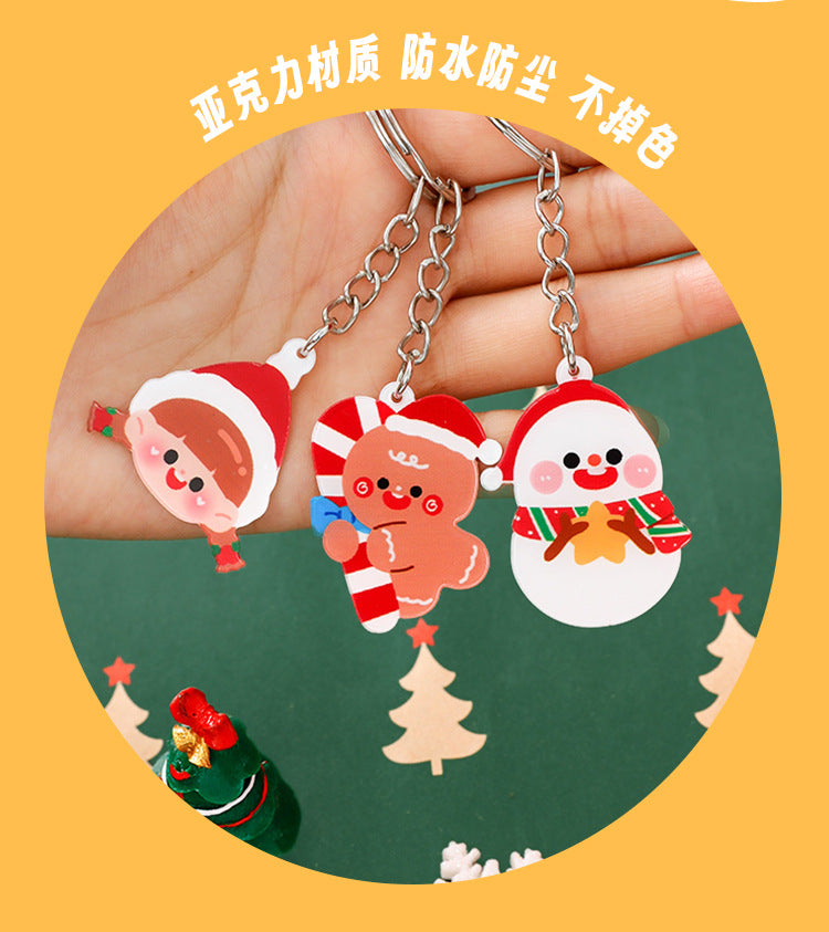 Christmas reindeer keychain design