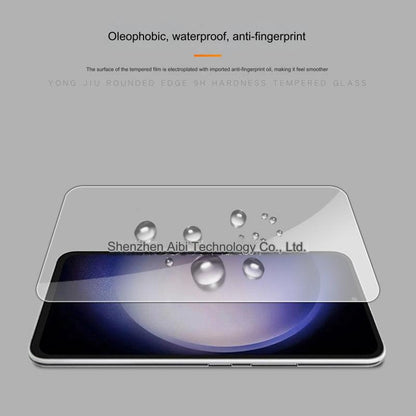 Samsung Galaxy S24 FE Tempered Glass Screen Protector - Anti-Fingerprint, HD Clarity | Non-Fullscreen Design