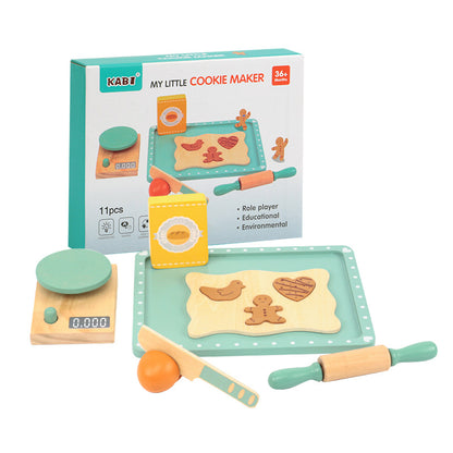 wooden juicer play set for kids