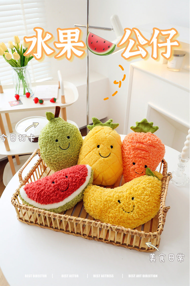 Cartoon Fruit Plush Toy