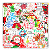 TQ50-0176 (50 Christmas stickers)