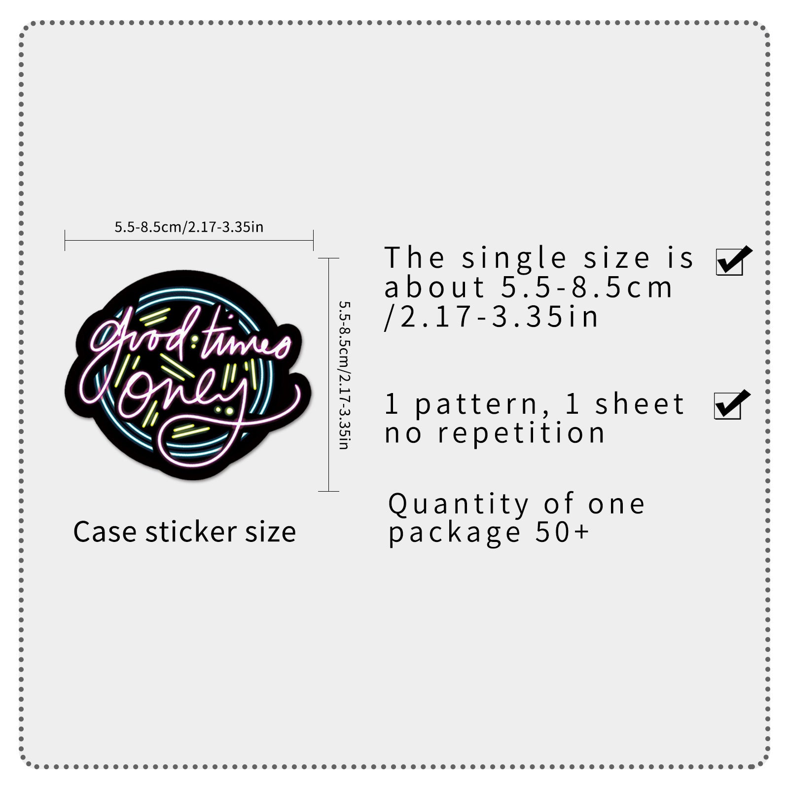 waterproof sticker collection