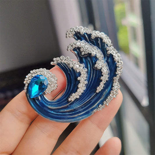 Chic Brooch on blazer