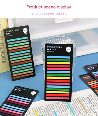 colorful ultra-fine index sticky note