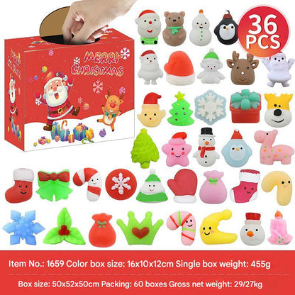 squishy toys with festive themes unboxed