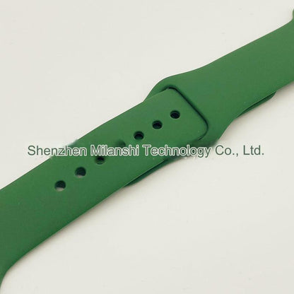 silicone sport watch band