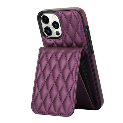 Luxury Crossbody Phone Case for iPhone and Samsung - Stylish PU Leather with Card Holder and Strap